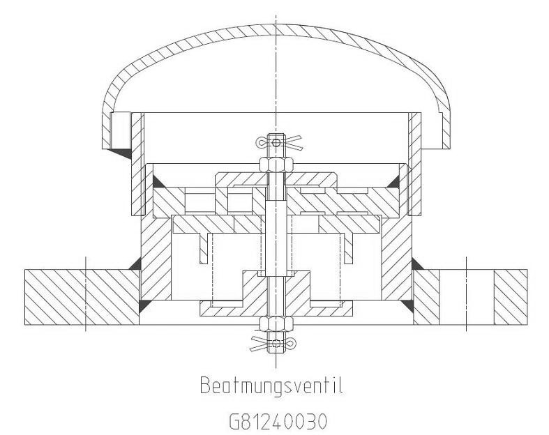 G81240030 Beatmungsventil KZ