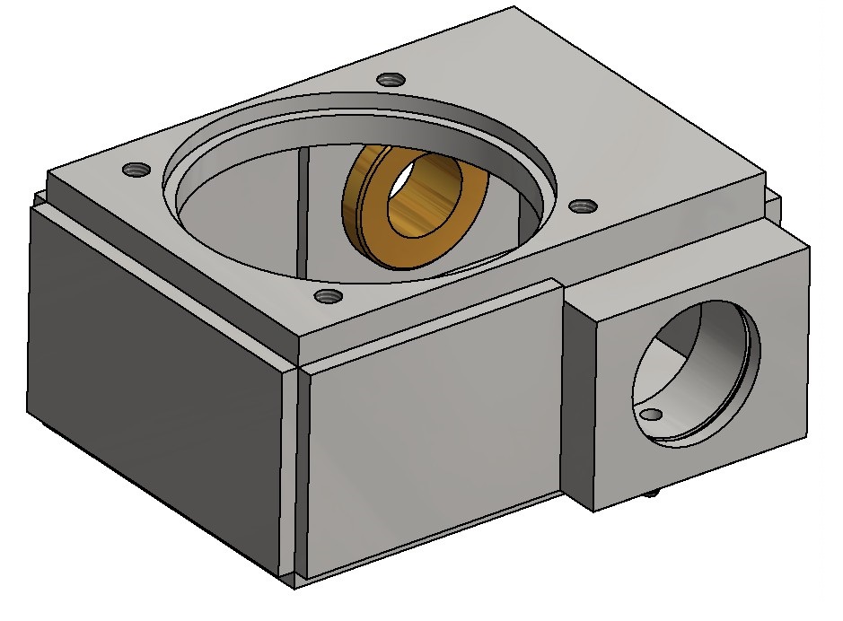 G81110130 BV TV10 - Schneckentriebgehäuse 3D